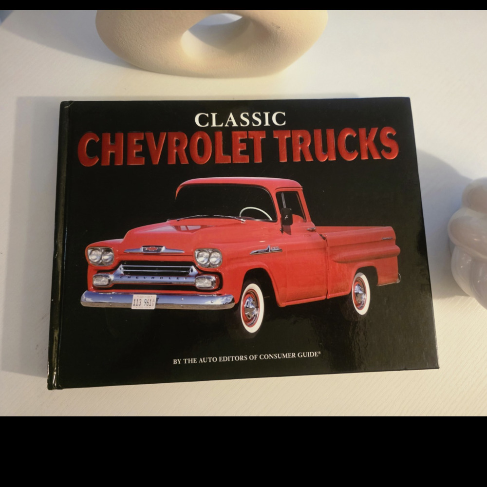 Classic Chevrolet Trucks Hardcover Book - 1996 Classic Truck Reference